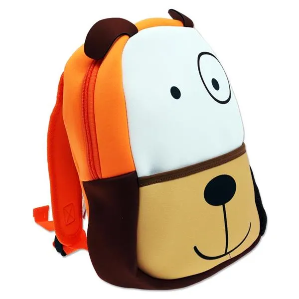 Emotionery Neoprene Cute Animal Junior School Bag - Dog