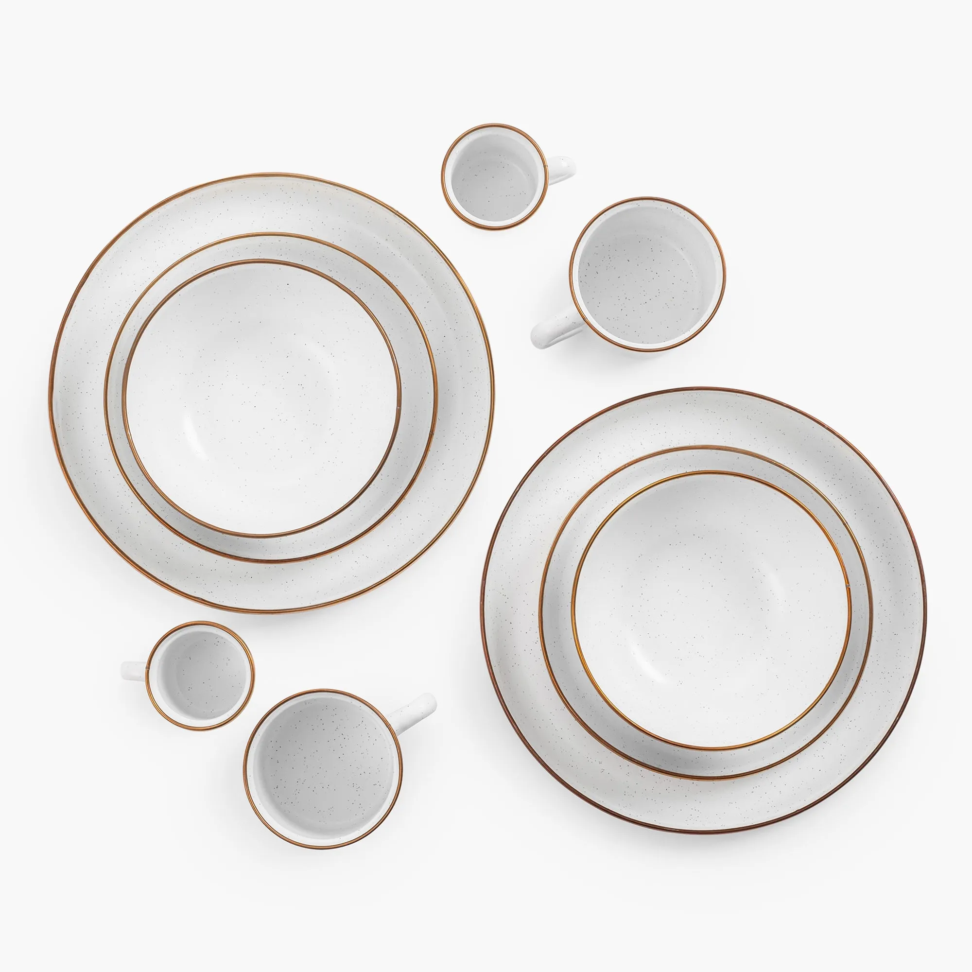 Enamelware Dining Collection - Eggshell