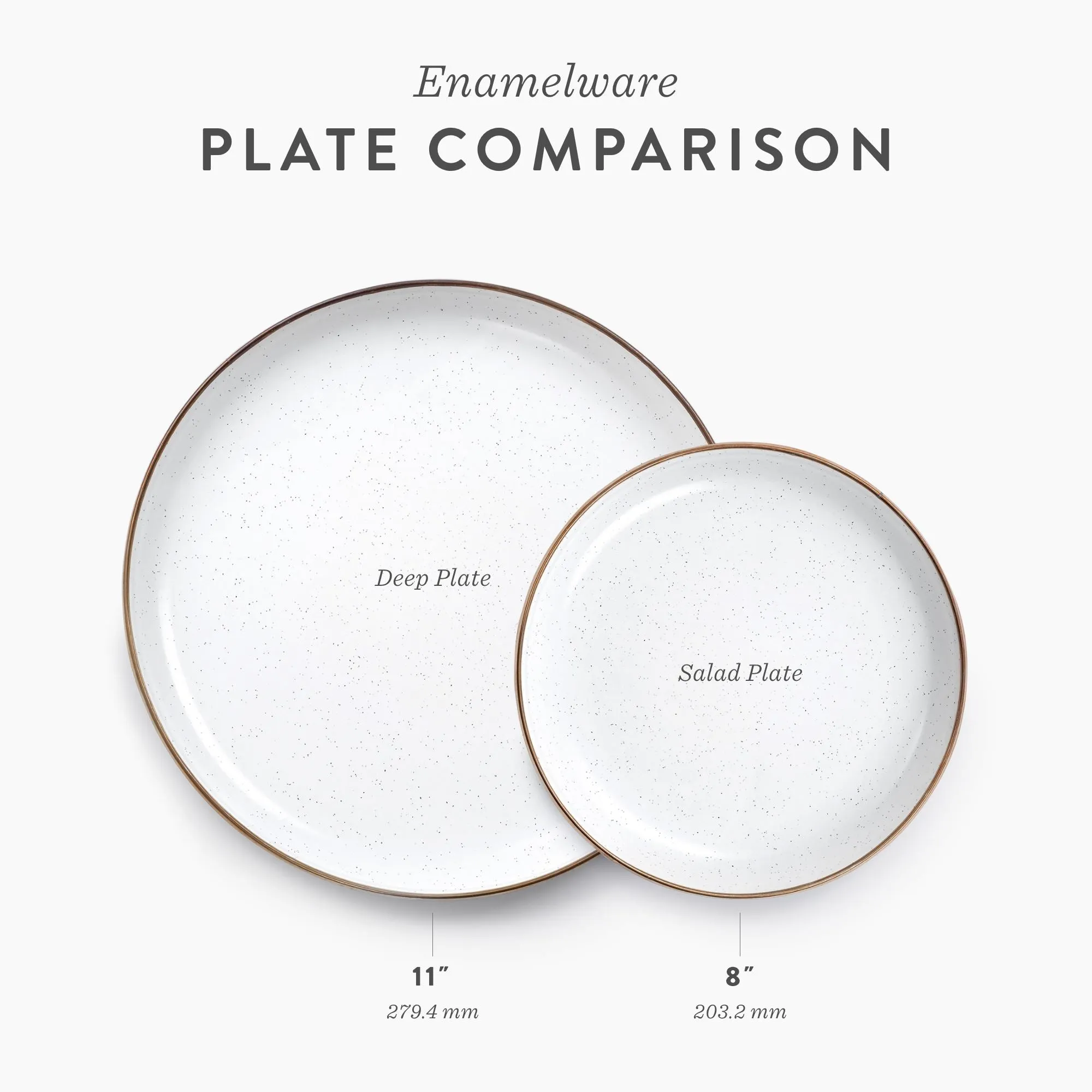 Enamelware Dining Collection - Eggshell