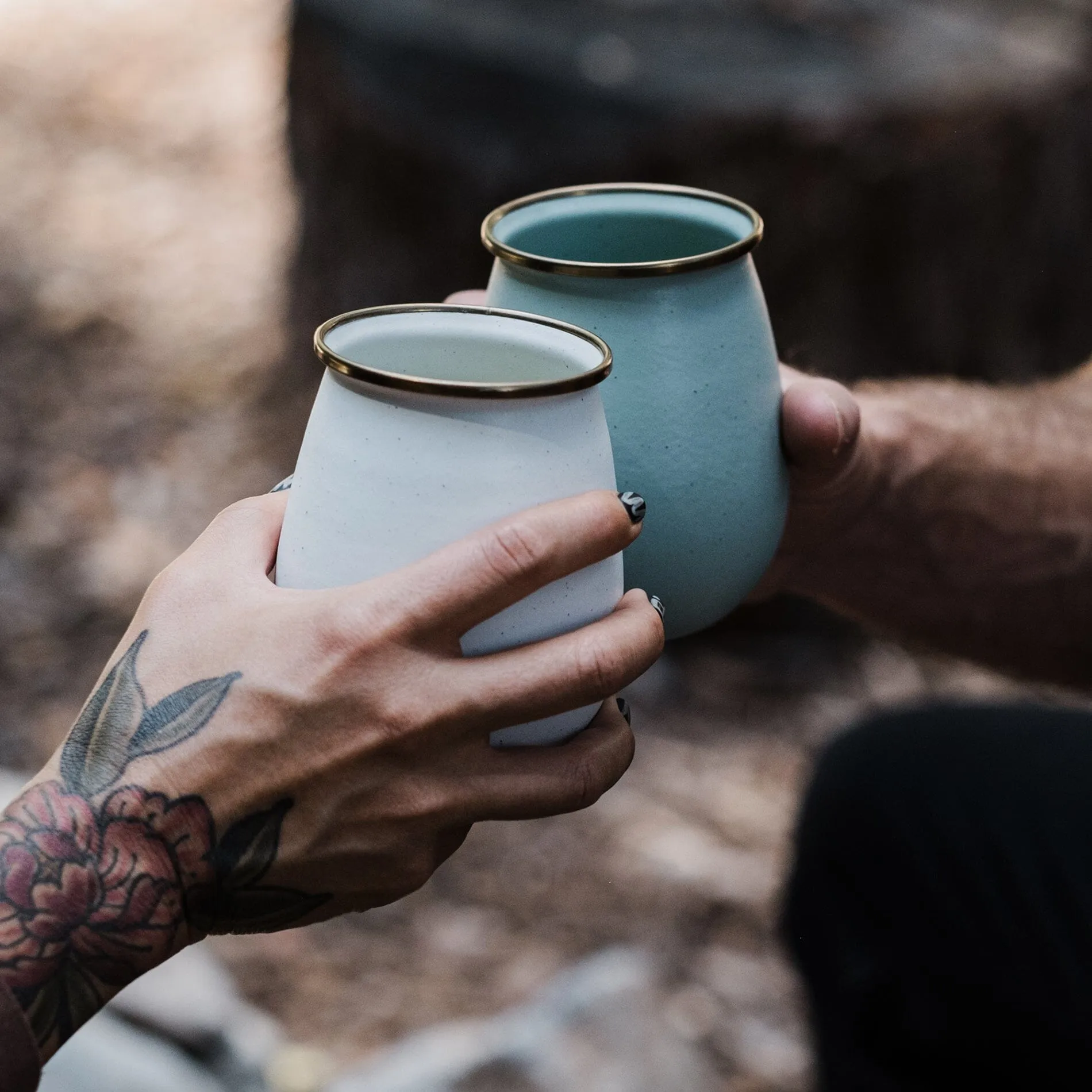 Enamelware Dining Collection - Eggshell