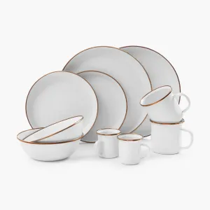 Enamelware Dining Collection - Eggshell