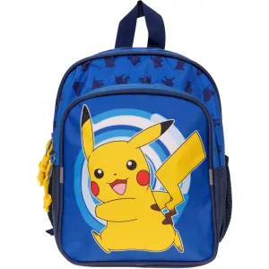 Euromic Pokémon Lille Backpack med front lommer med Zipper And 2 mesh side lommer