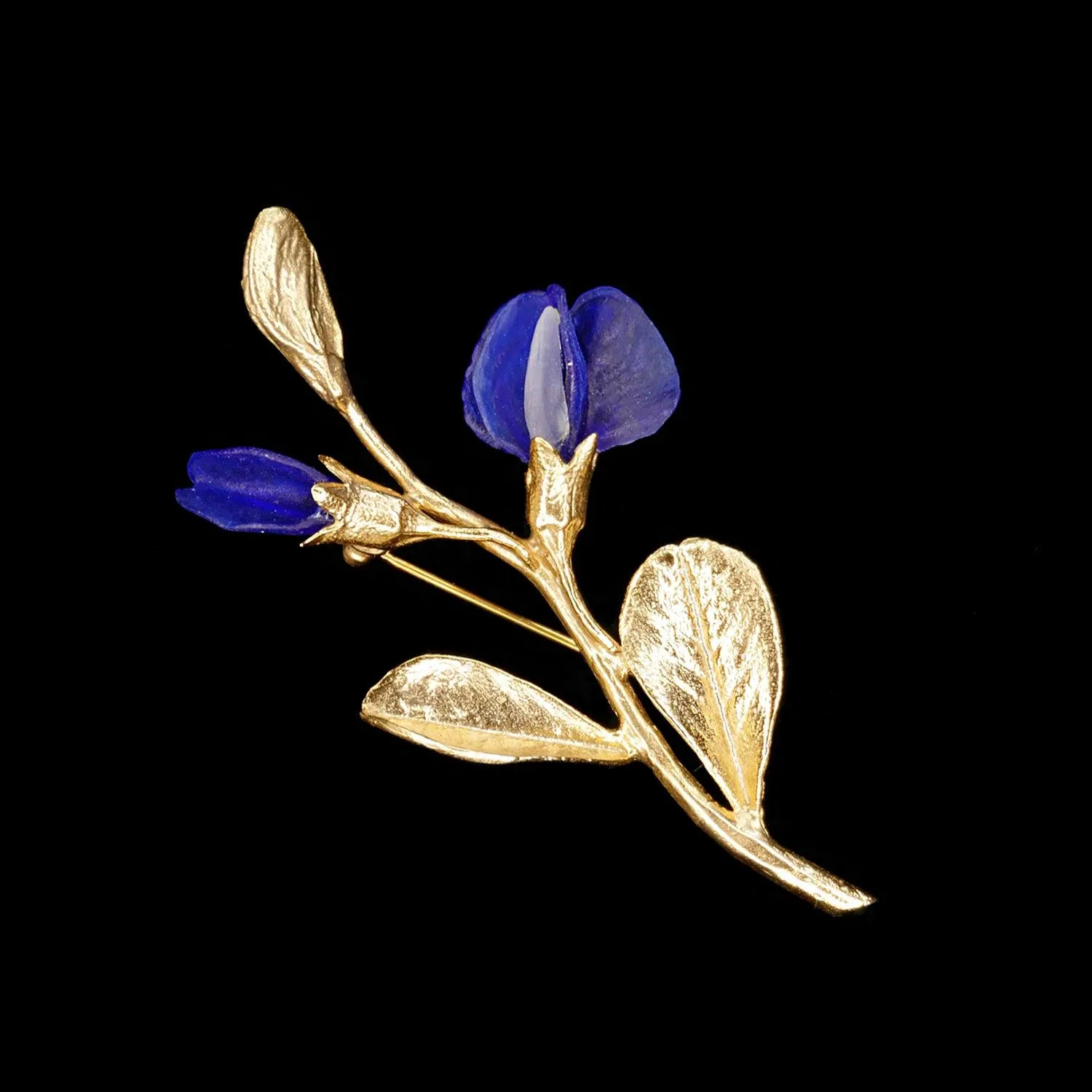 Fine False Indigo Brooch