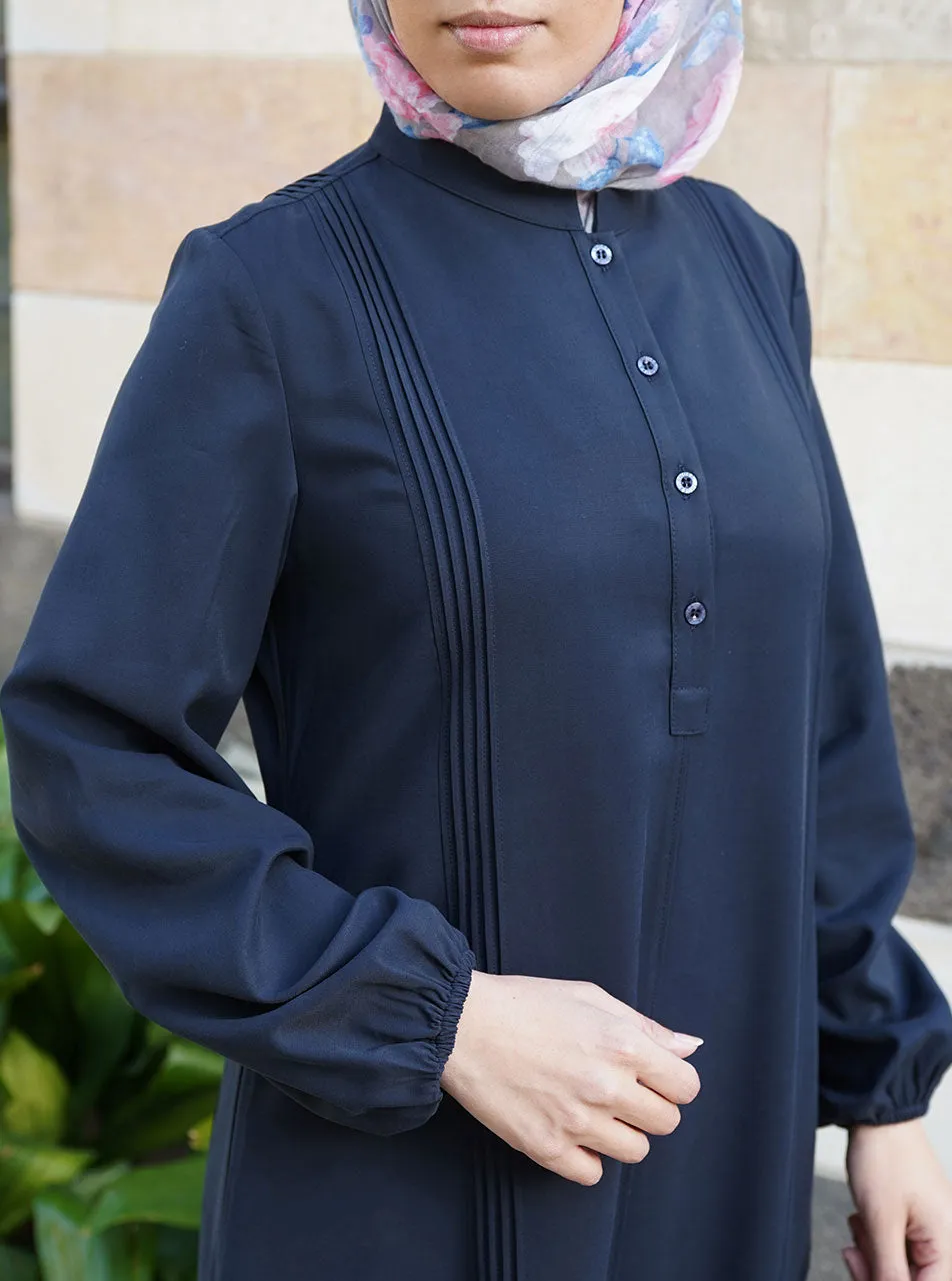 Fine Pleats Abaya