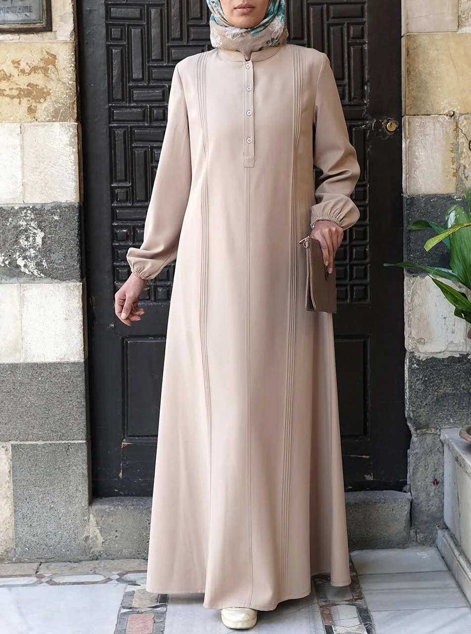 Fine Pleats Abaya