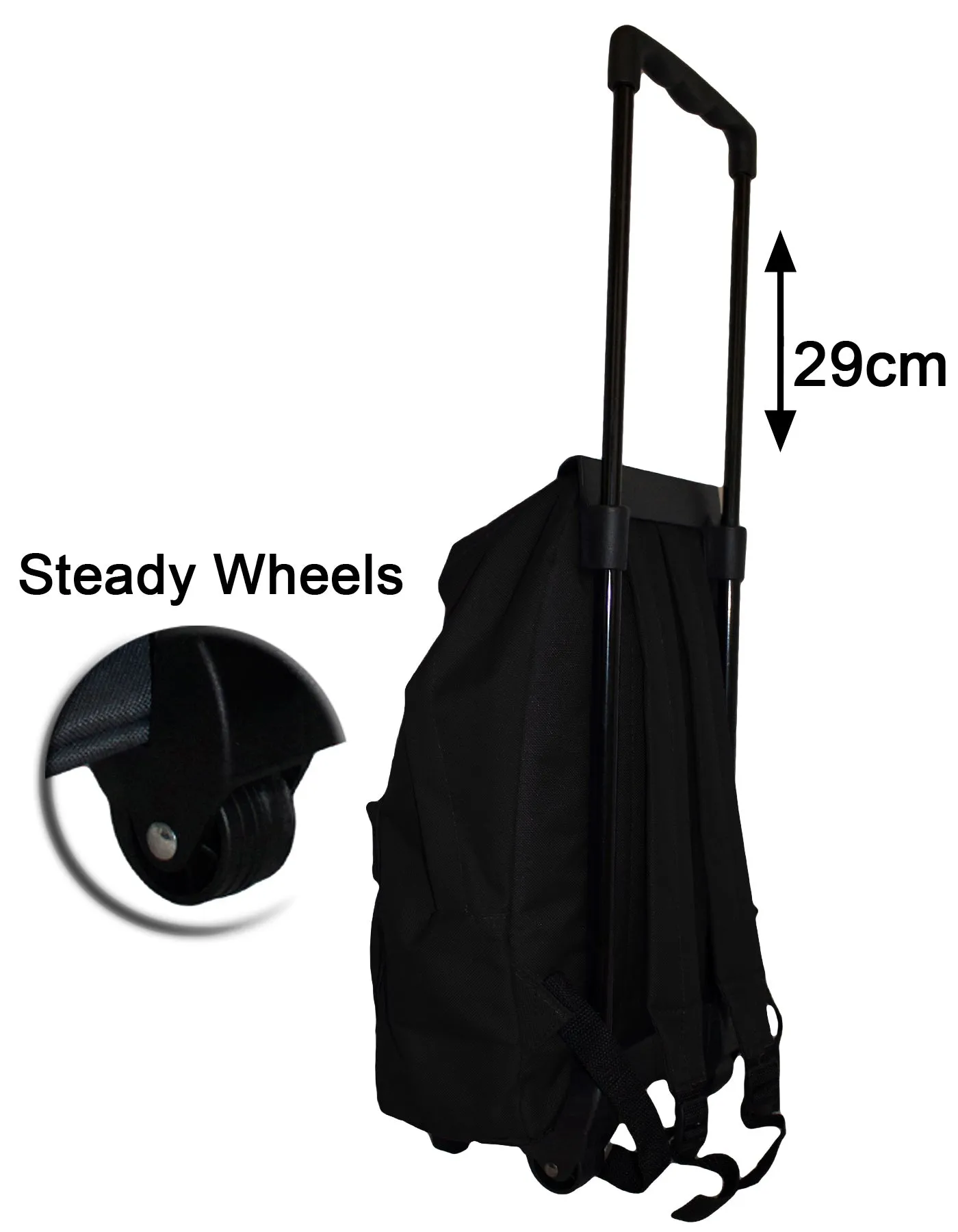 Fino DL-1004 Grade R - 2 School Trolley Backpack with Wheels