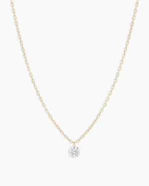 Floating Diamond Necklace