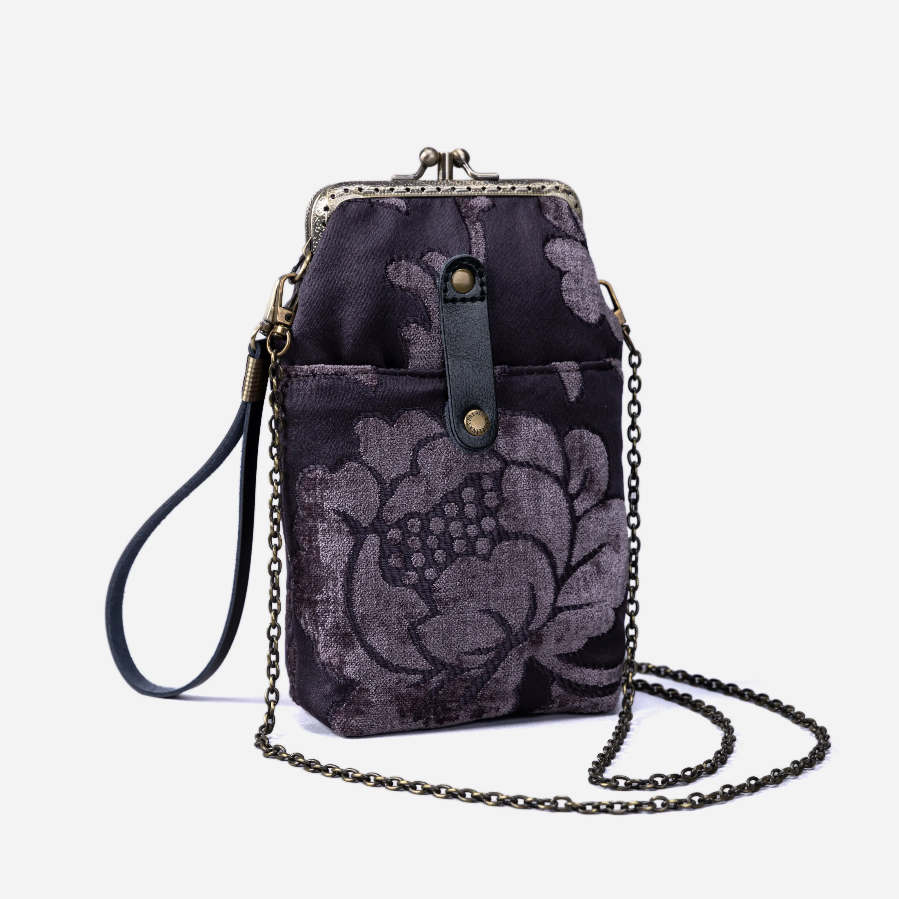 Floral Brocade Purple Carpet Phone Case