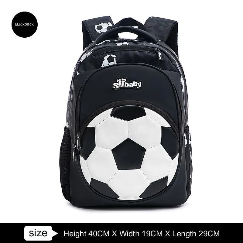 Football backpack for children schoolbag anime backpack travel school bags for teenage boy mochila escolar infantil menino