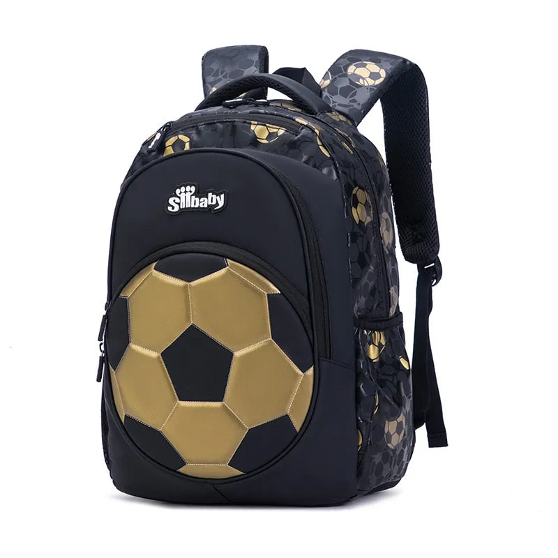 Football backpack for children schoolbag anime backpack travel school bags for teenage boy mochila escolar infantil menino