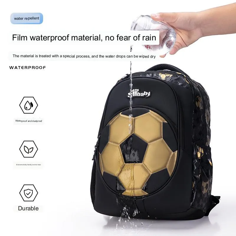 Football backpack for children schoolbag anime backpack travel school bags for teenage boy mochila escolar infantil menino