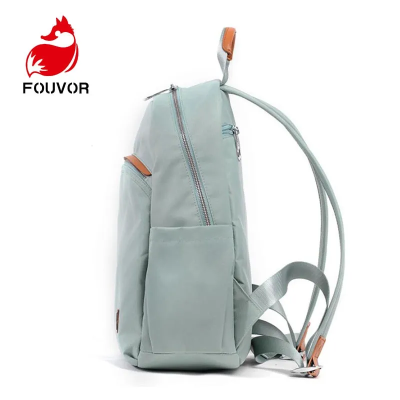 Fouvor Fashion Women Backpack Student Oxford Canvas Backpacks for Teenage Girls Female School Shoulder Bag pack Mochila.