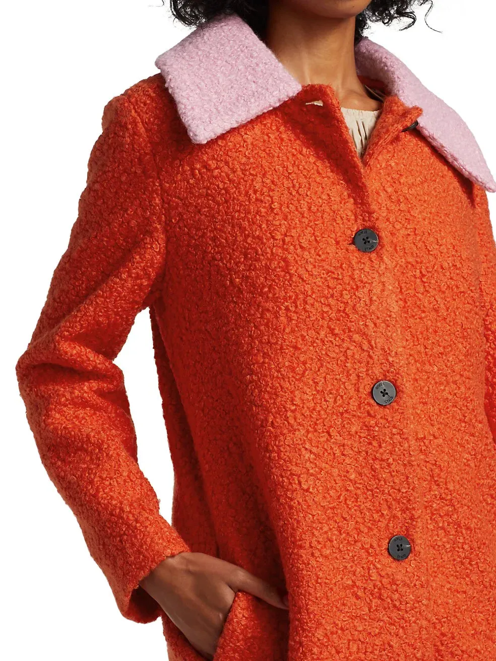 Frankie Tailored Stylish Bouclé Coat