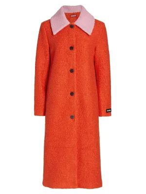 Frankie Tailored Stylish Bouclé Coat