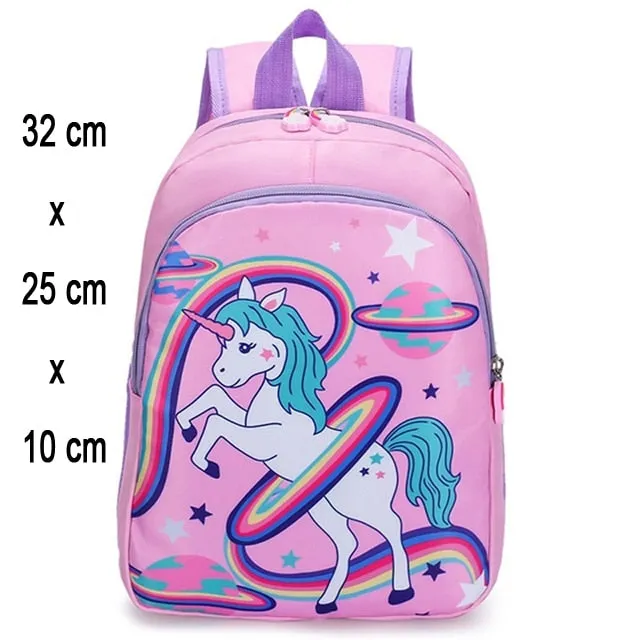 Girl Children Backpack School Bag Back Pack Pink For Kid Child Teenage Schoolbag Primary Kawaii Cute Waterproof Little Class Kit