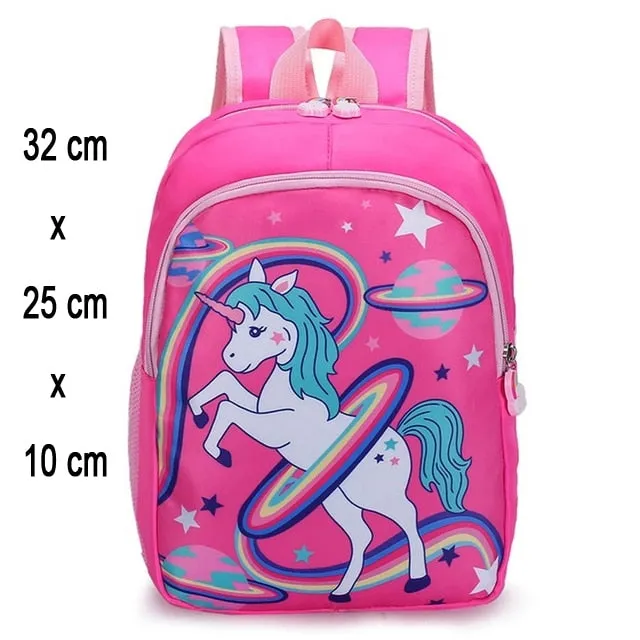 Girl Children Backpack School Bag Back Pack Pink For Kid Child Teenage Schoolbag Primary Kawaii Cute Waterproof Little Class Kit