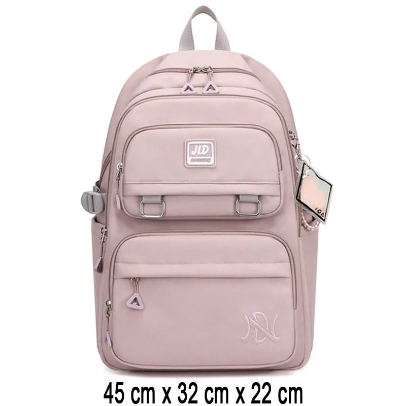 Girl Children Backpack School Bag Back Pack Pink For Kid Child Teenage Schoolbag Primary Kawaii Cute Waterproof Little Class Kit