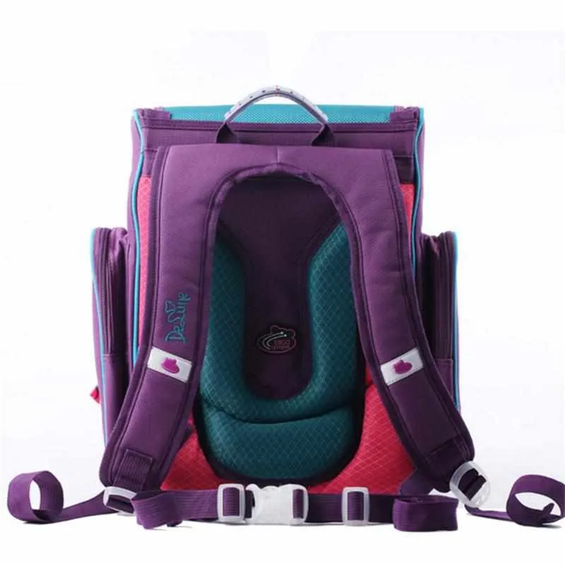 Girls Cartoon School Bags - Orthopedic Children Backpack