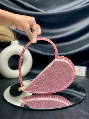 Glitter Heart Bag