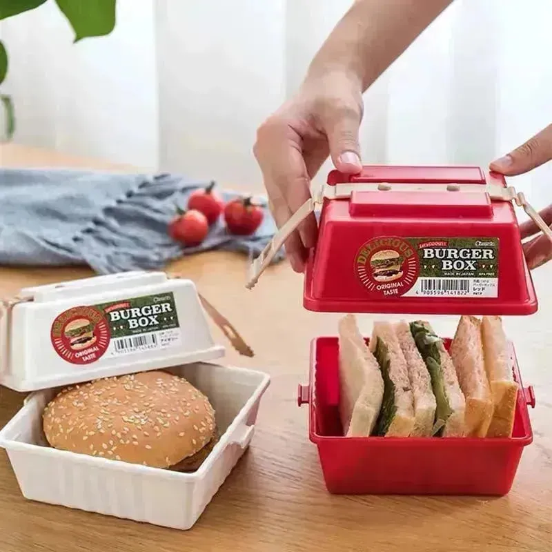 Hamburger box lunch box food storage box