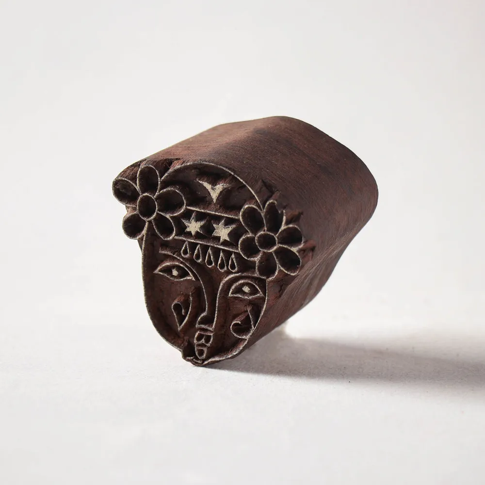 Hand-carved Sheesham Wood Block  by Tahir