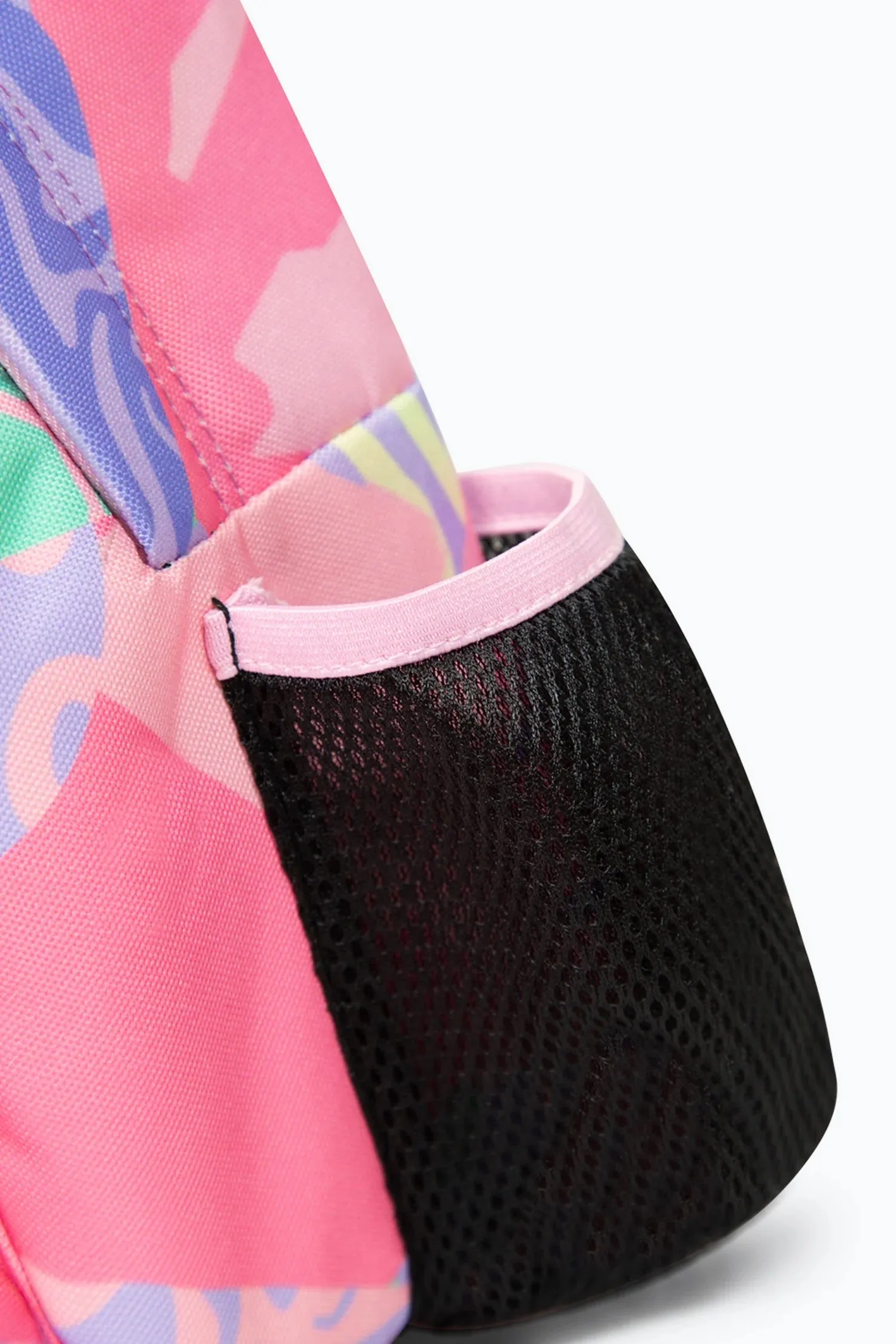 Hype Girls Multicoloured Pastel Prints Iconic Backpack