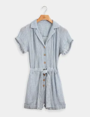 Izzy Romper in Sailing Stripe