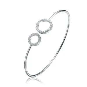 Jeanne Double Circle Bangle