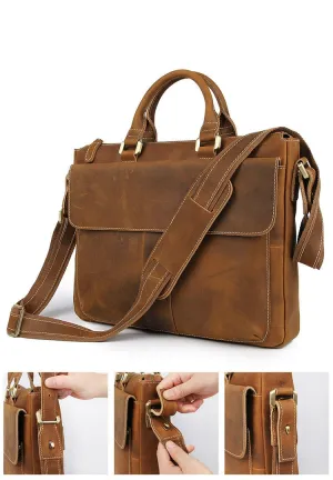 J.M.D 100% Men's Fashion Leather Bag