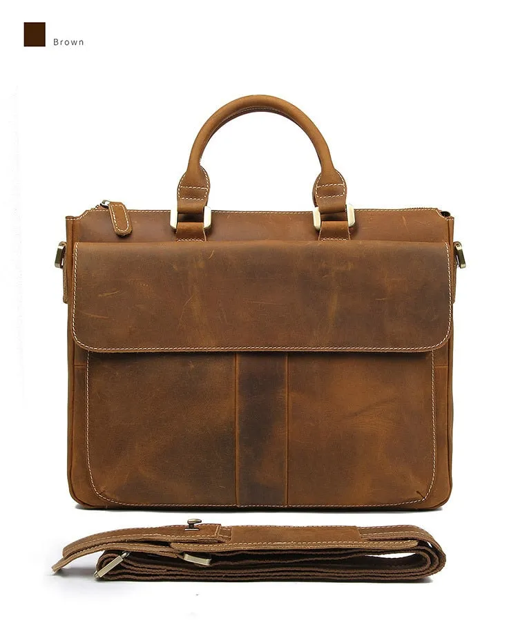 J.M.D 100% Men's Fashion Leather Bag