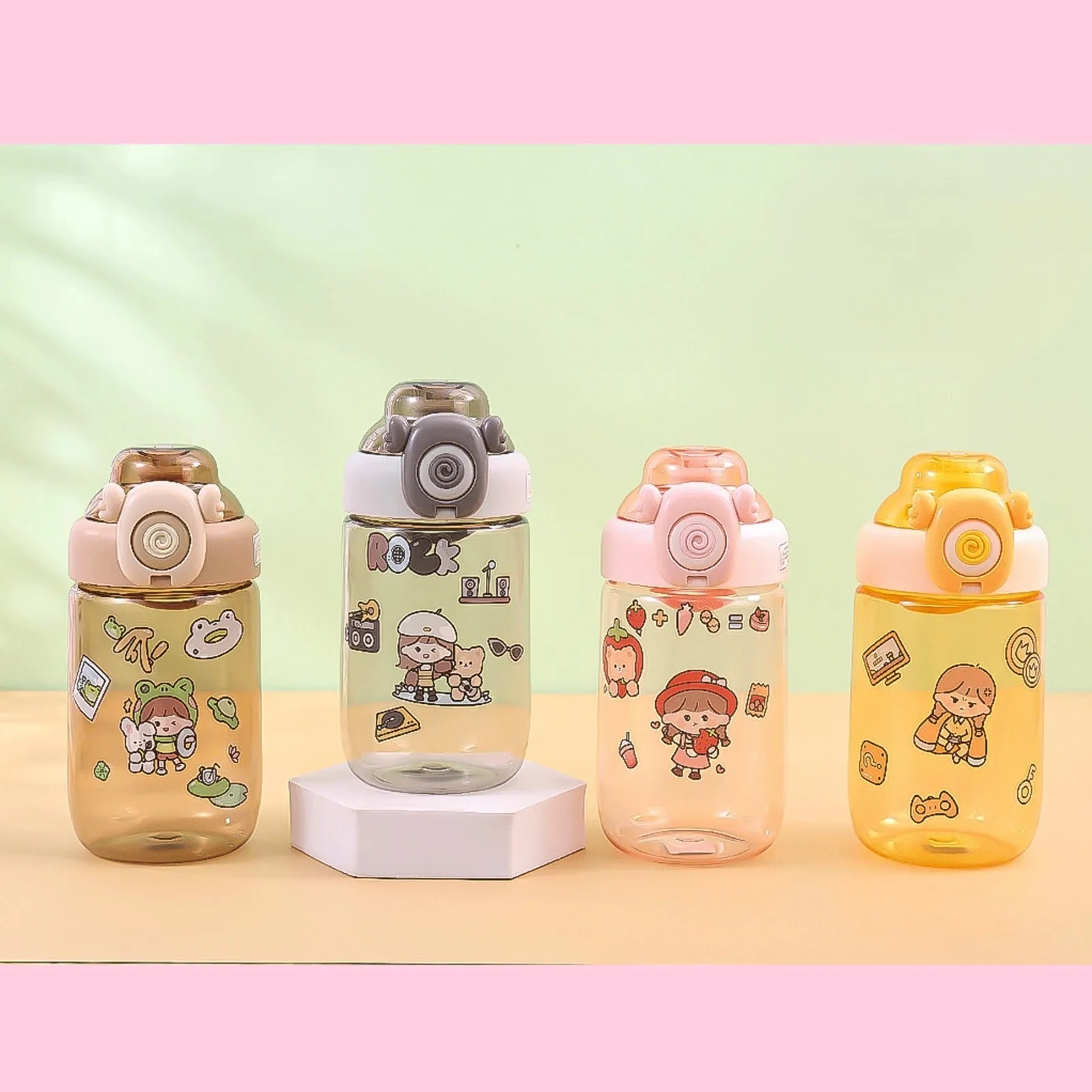 Kawai Stylish Sipper Water Bottle