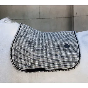 Kentucky Saddle Pad Pied De Poule Jumping Black