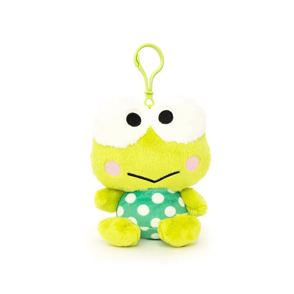 Keroppi Dot Clip-On Plush