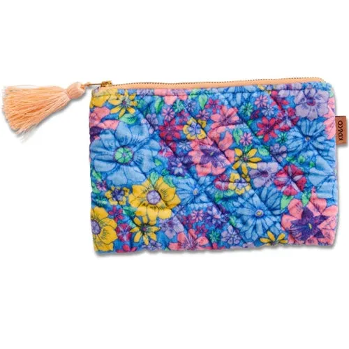 Kip & Co Bunch Of Fun Velvet Cosmetics Purse