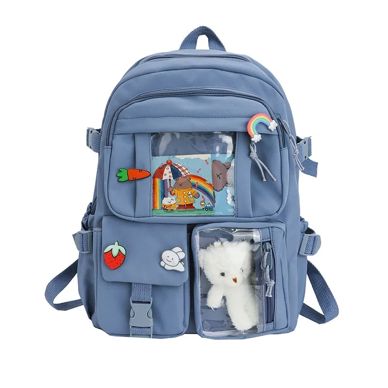 Laptop Backpack for Girls / School Books Bags