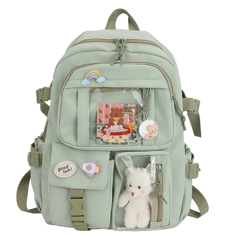 Laptop Backpack for Girls / School Books Bags