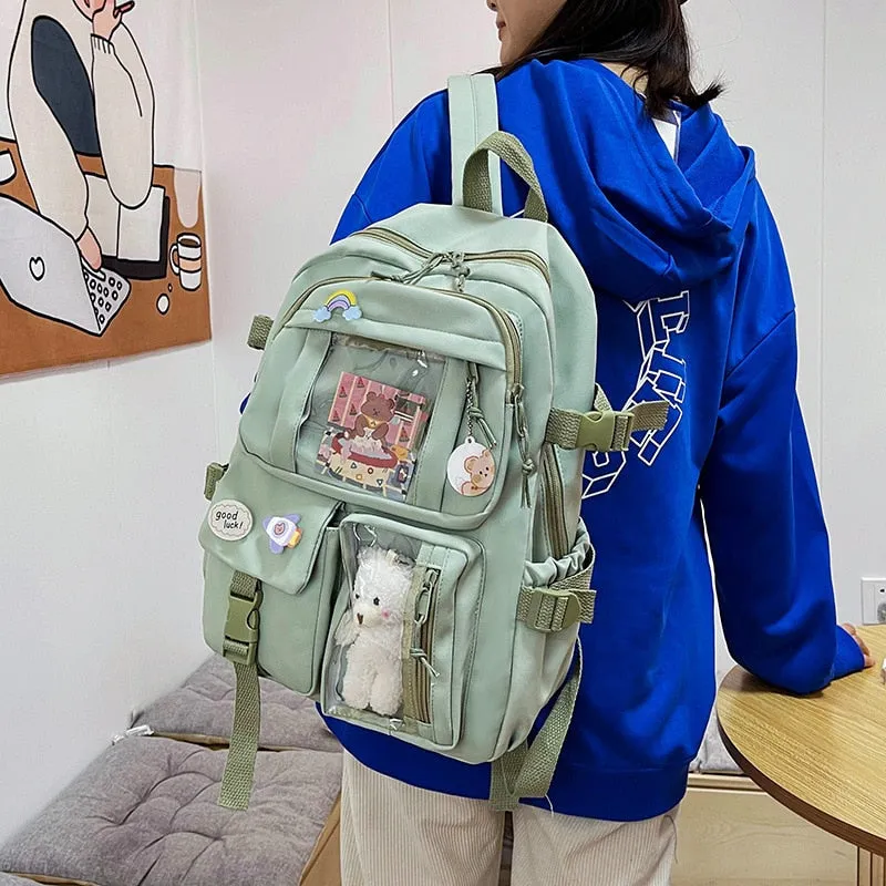 Laptop Backpack for Girls / School Books Bags