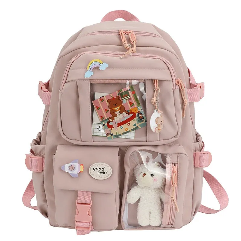 Laptop Backpack for Girls / School Books Bags