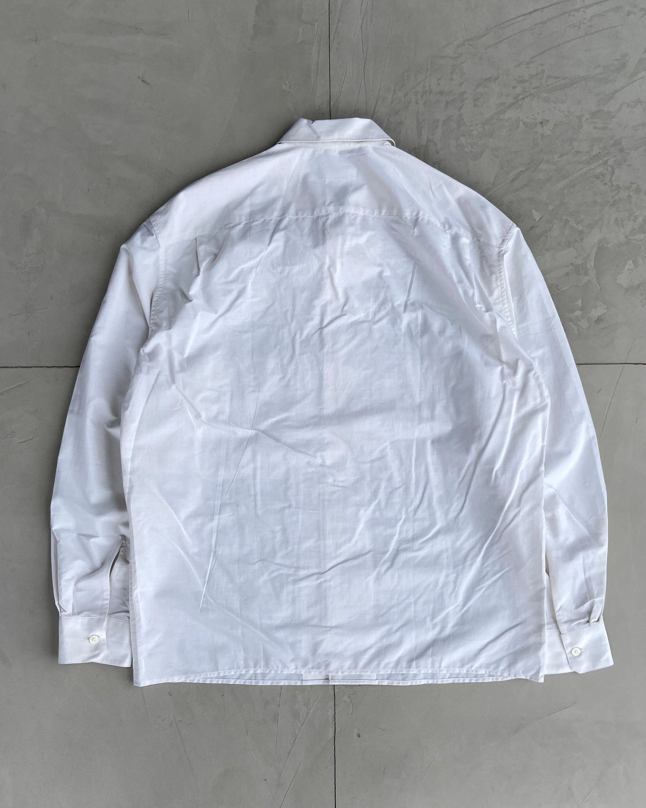 LEMAIRE PINSTRIPE WHITE SHIRT - M/L