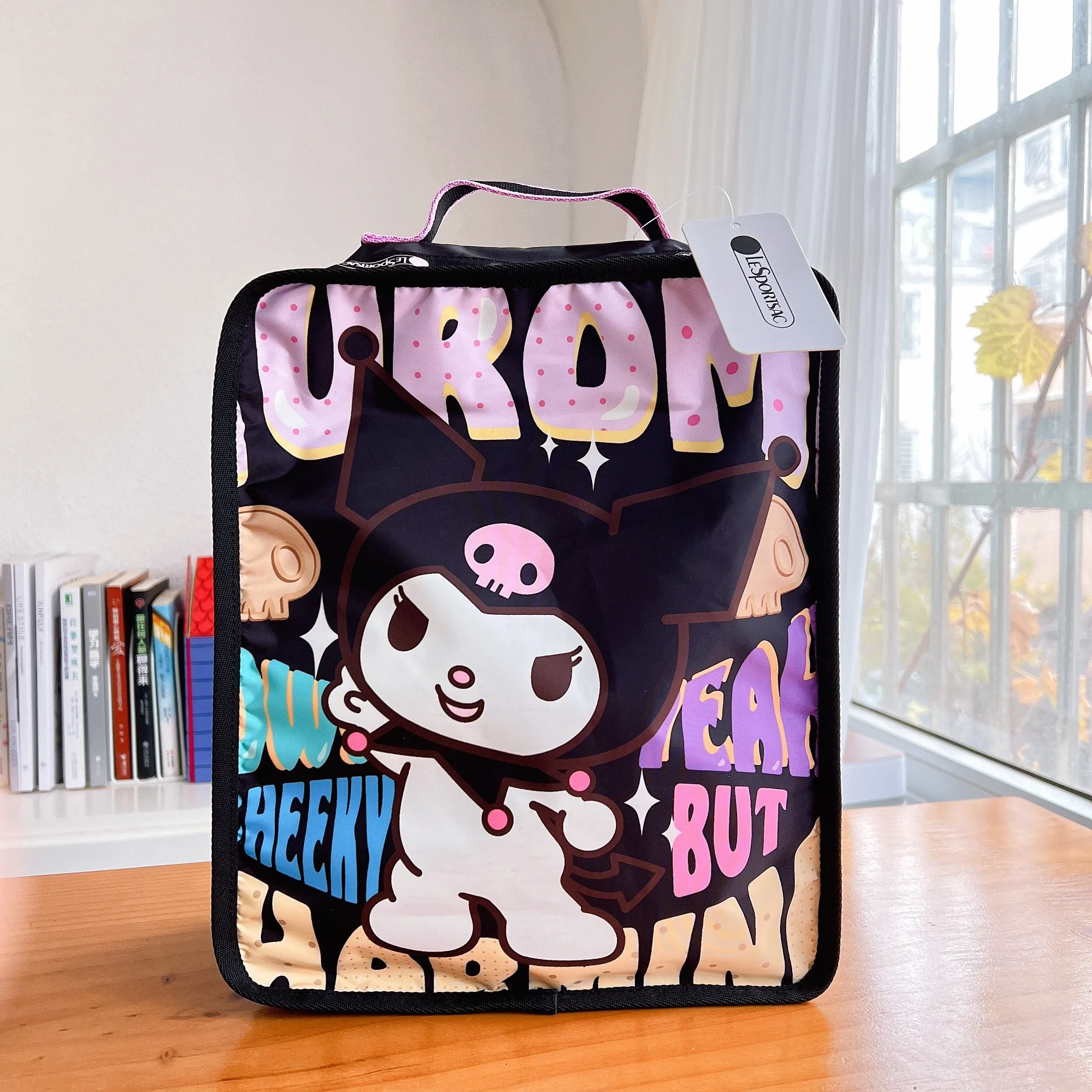 LeSportsac Kuromi Comic Travel Organizer