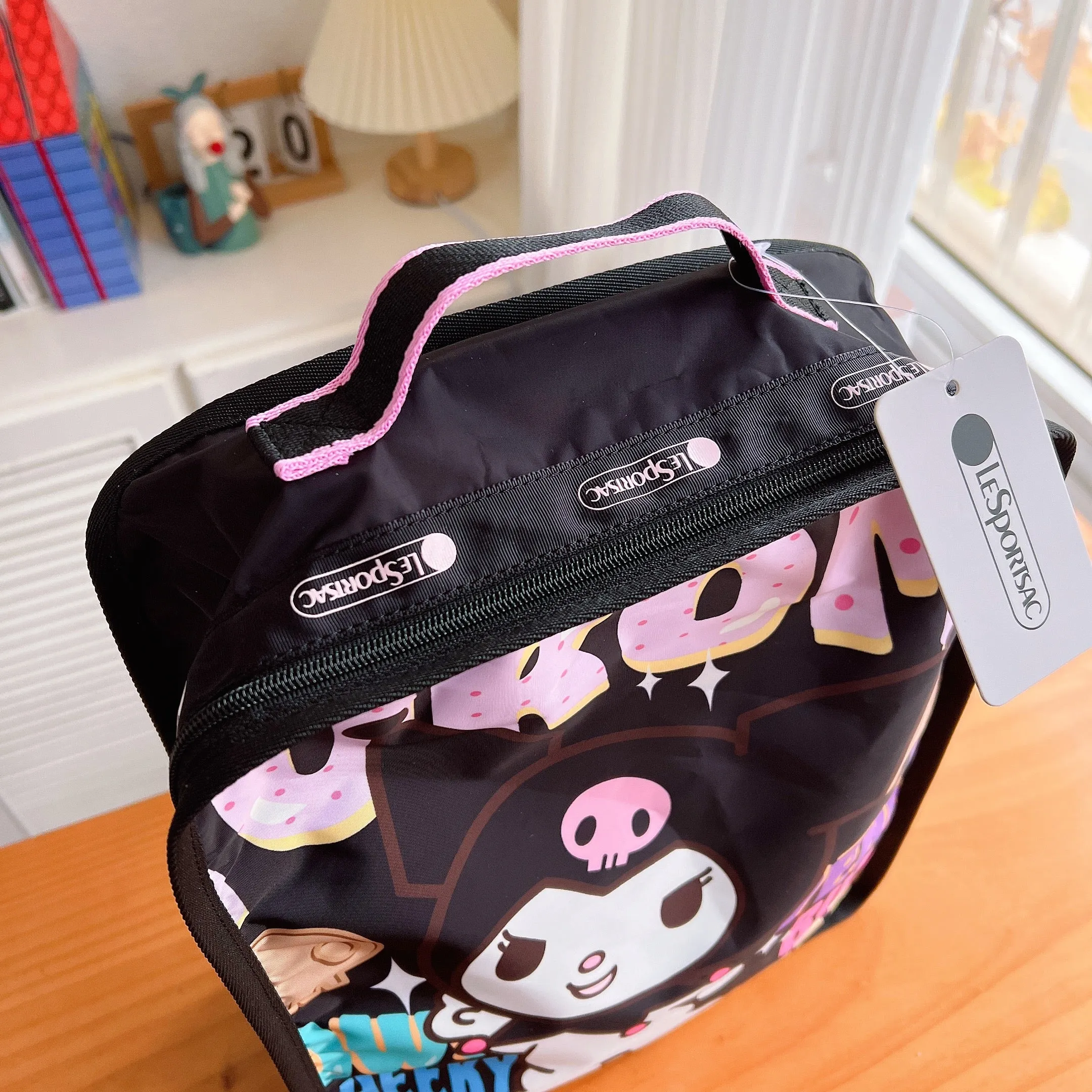 LeSportsac Kuromi Comic Travel Organizer