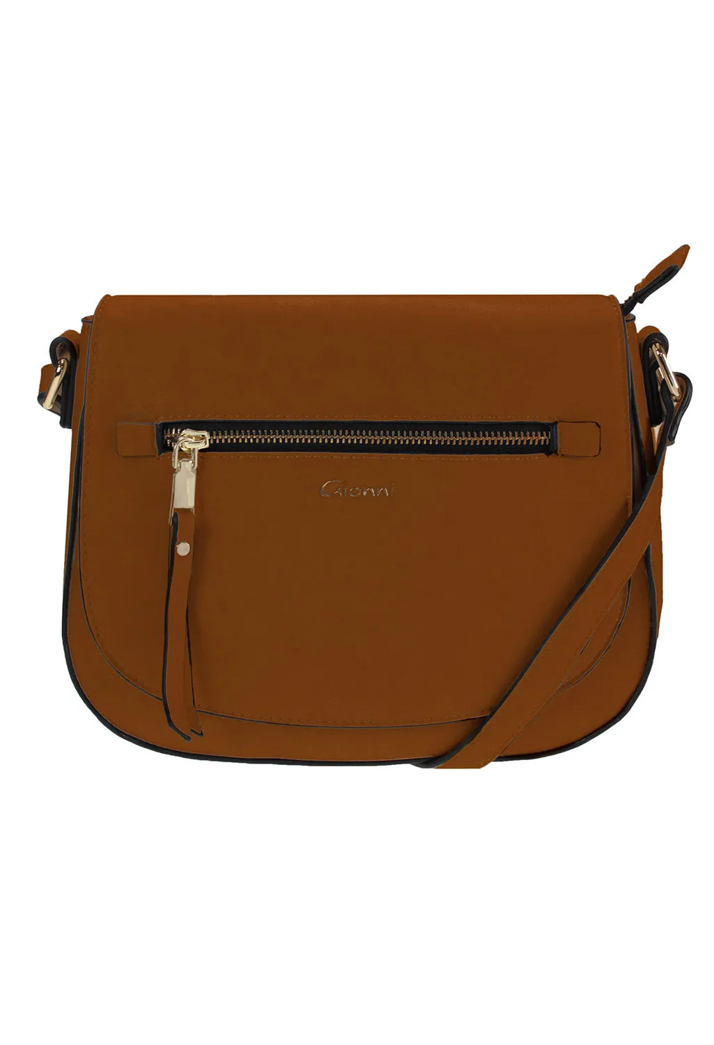 Lille Front Zip Saddle Bag-1