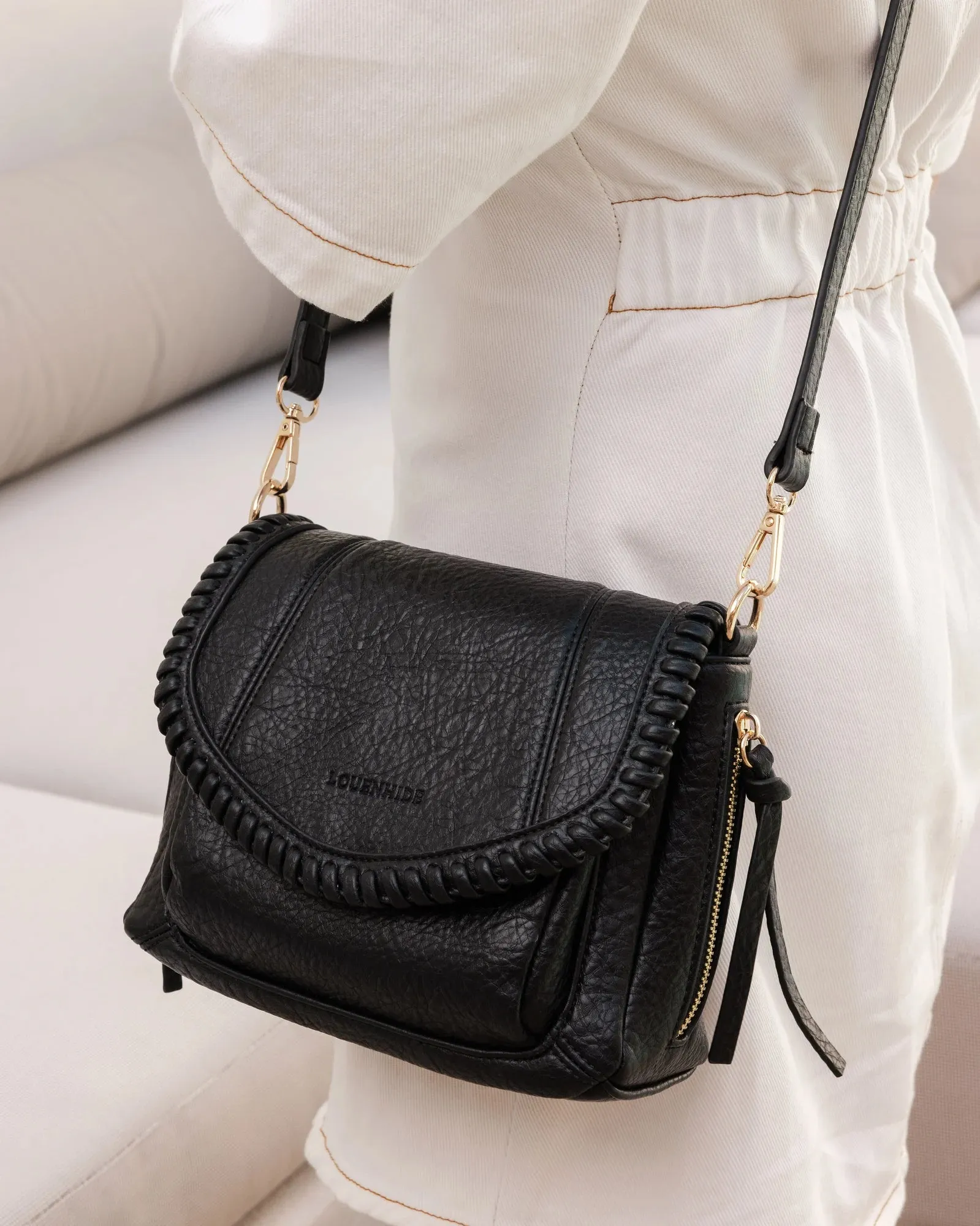 Louenhide - Shania Crossbody Bag Black