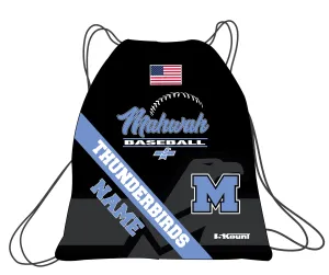 Mahwah Baseball Sublimated Drawstring Bag