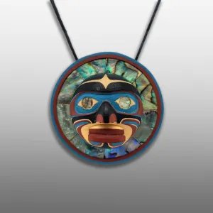 Makwala Moon Mask Pendant