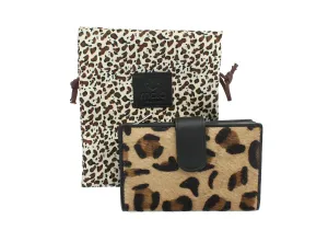 Mala Leather MATRAH Collection Leather Animal Print Purse 3315_90