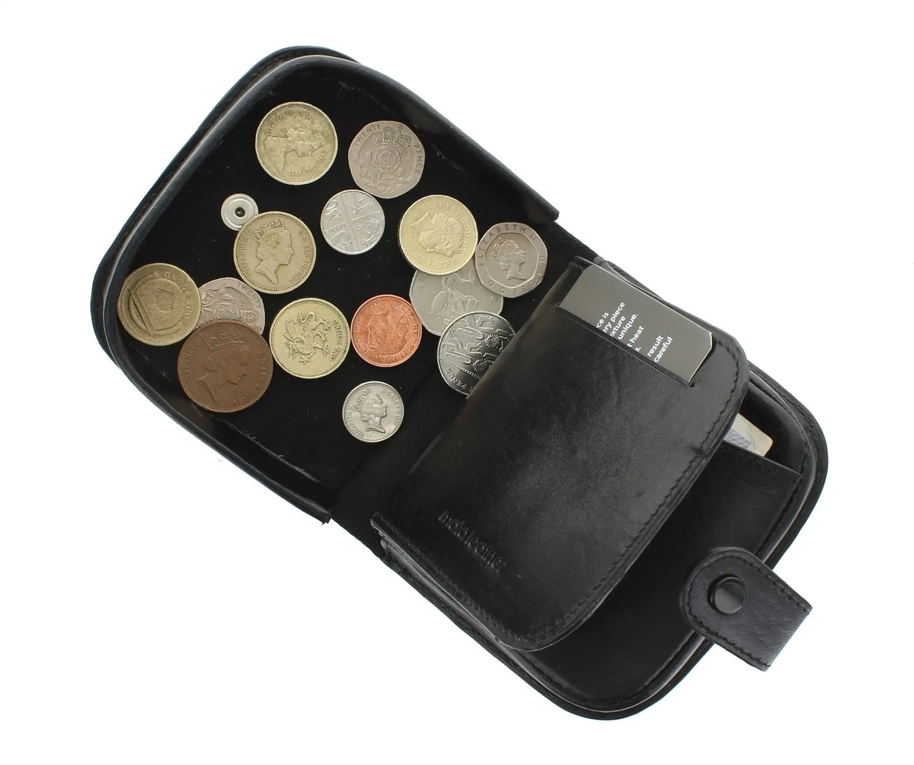 Mala Leather Odyssey Collection Leather Tray Purse For Coins And Notes 4113_14m