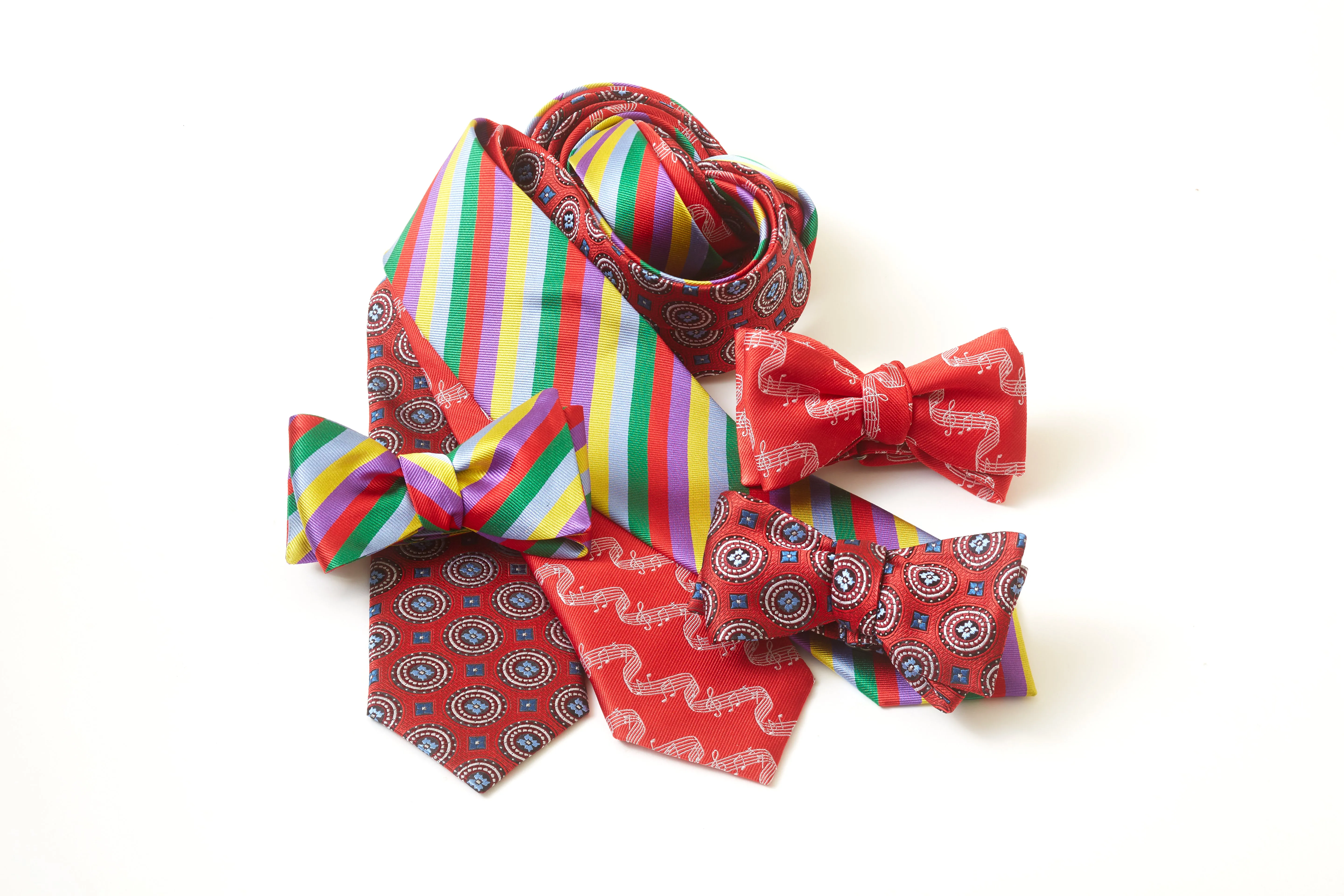 Melodious Red - Neckties