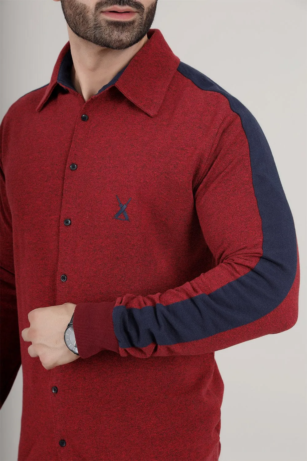 Men'S Knit Casual Shirt