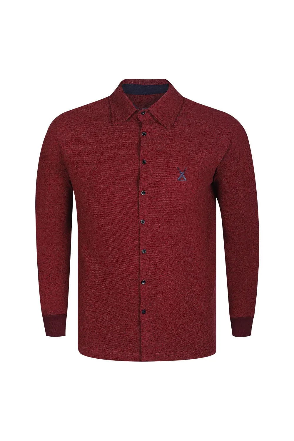 Men'S Knit Casual Shirt